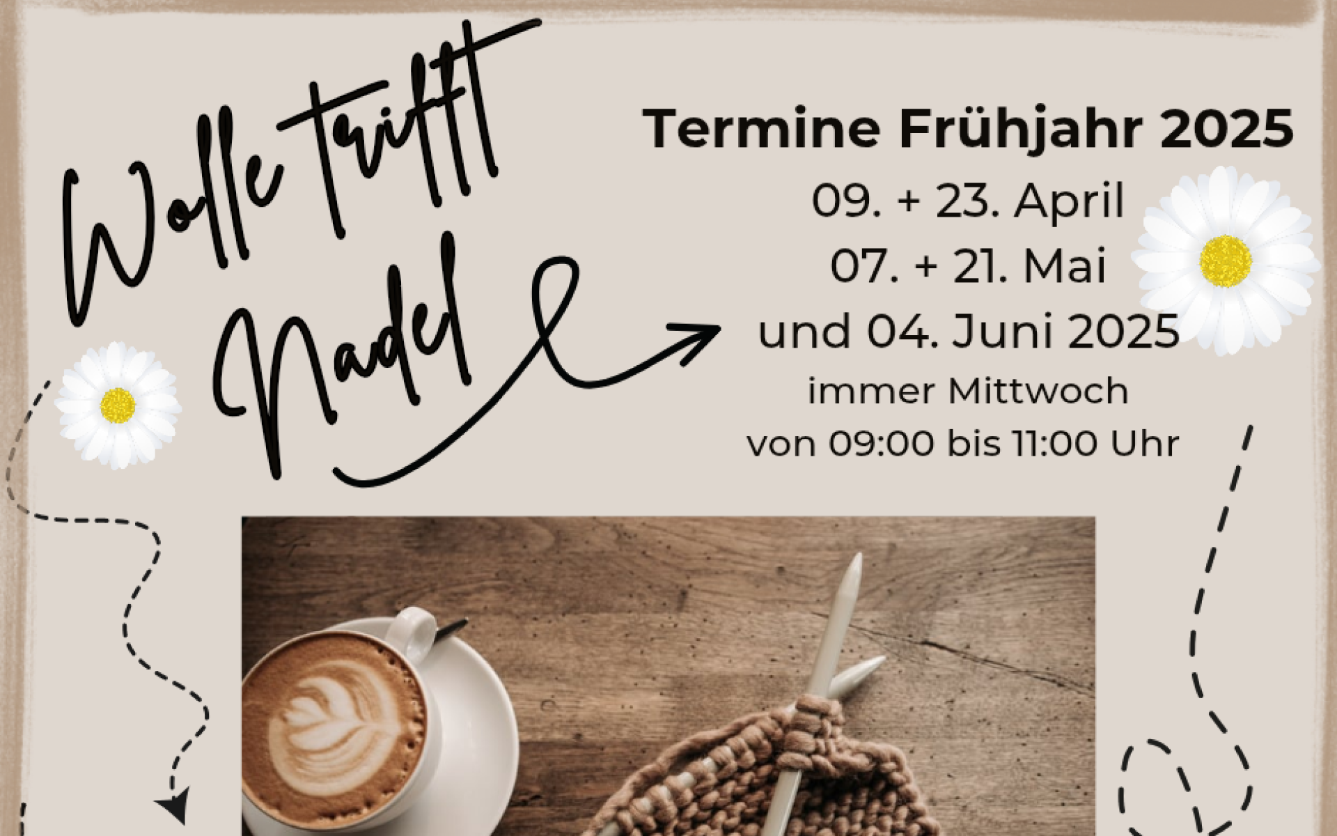 Termine für Strickrunde