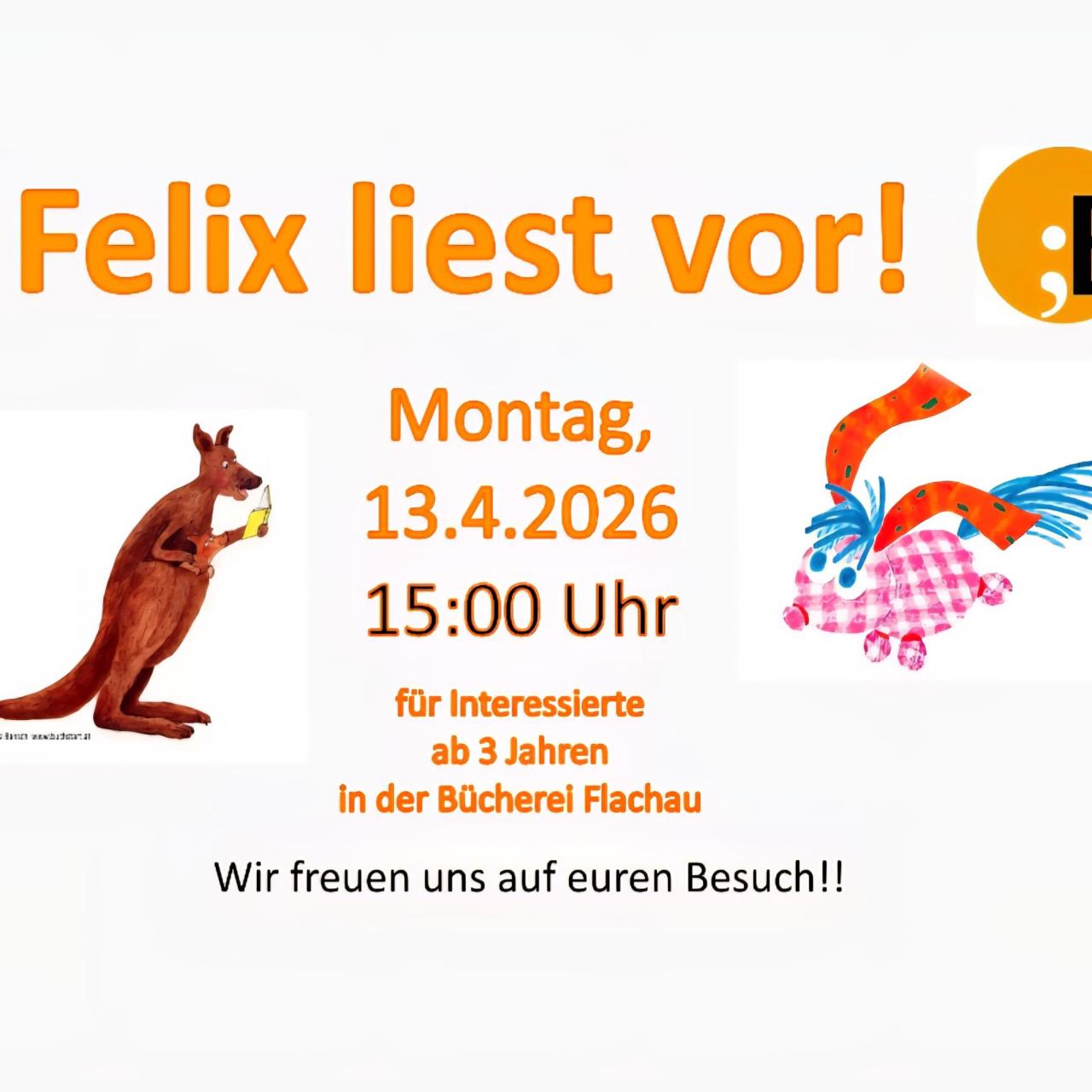 Felix liest vor